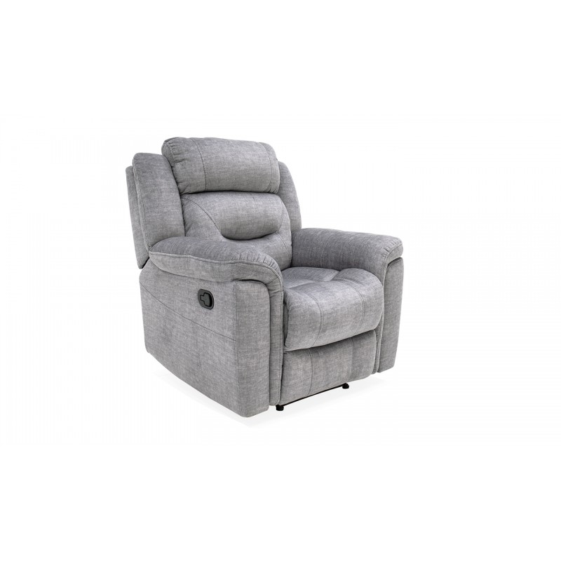 VL Dudley 1 Seater Reclining - Grey (Nett)